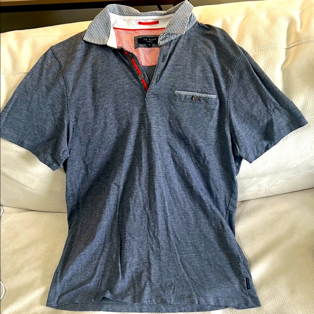 Ted Baker navy Polo Shirt